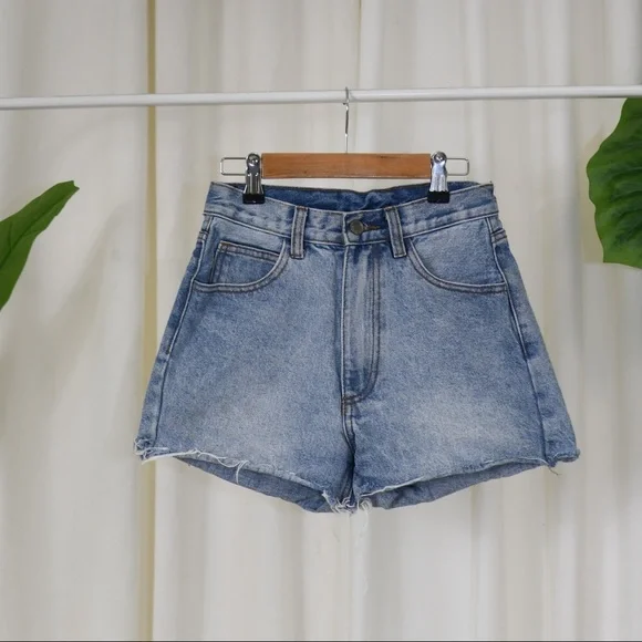 J . GALT High Waist Denim Shorts - Picture 2 of 7